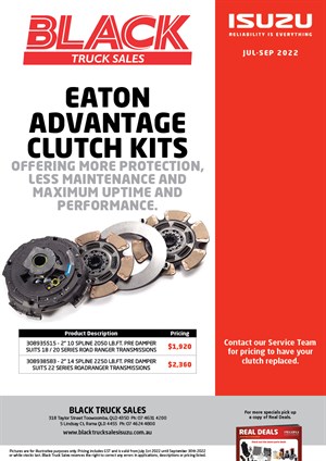 Black Truck Sales Eaton Clutch Kits